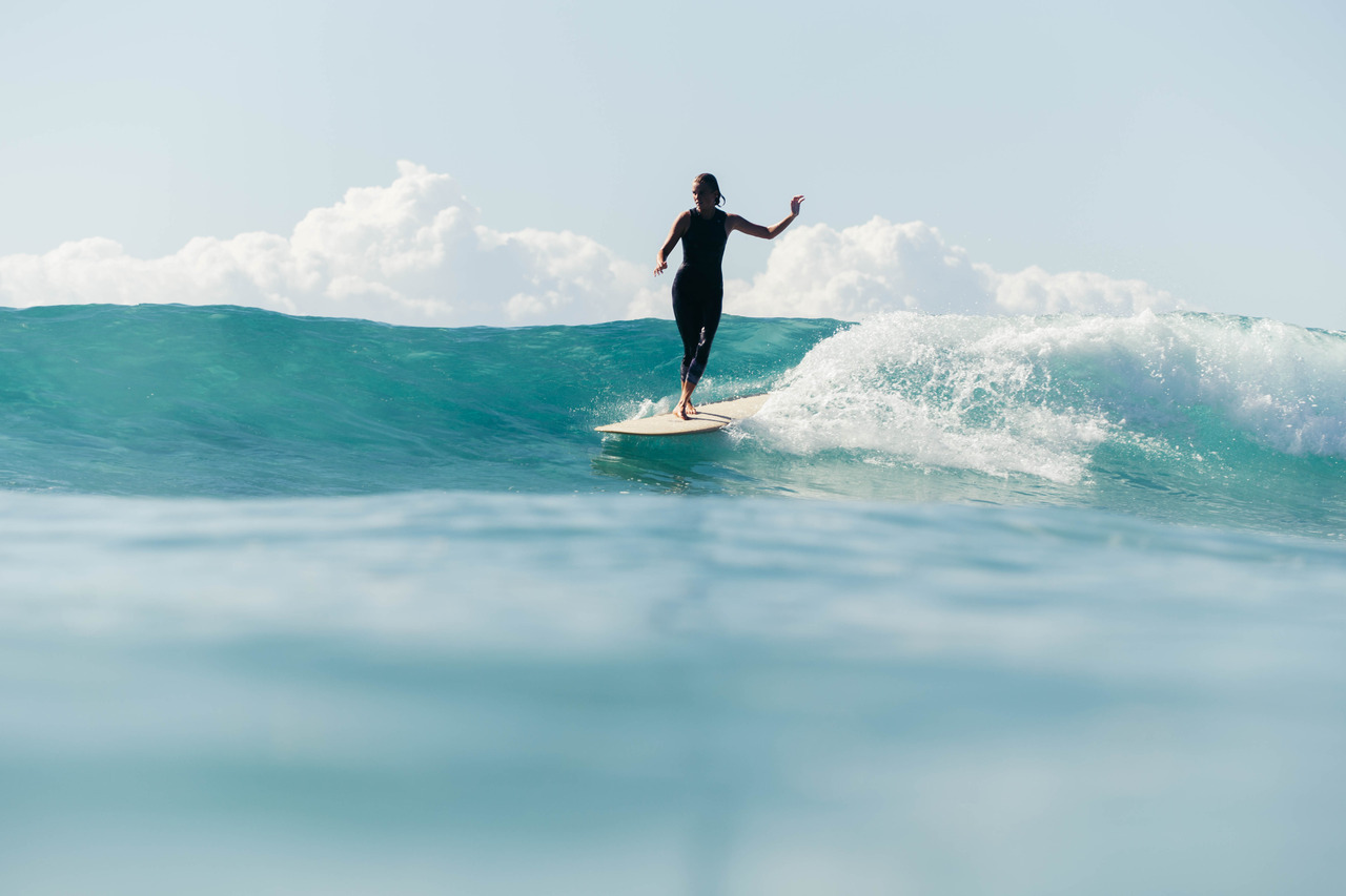 Olita y el surf